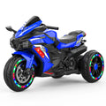 Electric Motorcycle For Kids, 12V Battery Powered Ride On Toys 3 Wheels Motorcycle With LED Lights, Bluetooth Music, Blue - No Shipping On Weekends - Temu, Walmart Amazon Prohibited