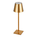 Cordless Table Lamp 2-Pack 5200mAh Built-in Rechargeable Battery Desk Lamp Gold