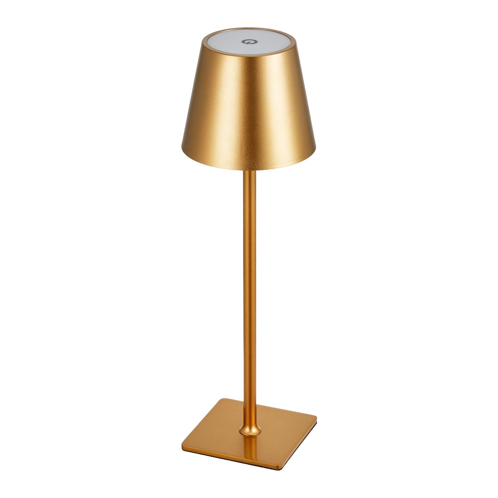 Cordless Table Lamp 2-Pack 5200mAh Built-in Rechargeable Battery Desk Lamp Gold