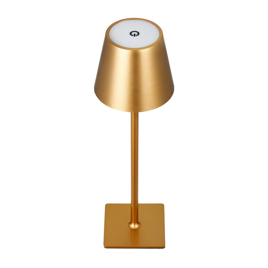 Cordless Table Lamp 2-Pack 5200mAh Built-in Rechargeable Battery Desk Lamp Gold